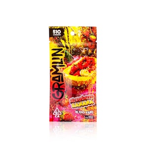 GRAMLIN - GRAMLIN - Vape Pen - Strawberry Banana - 1G