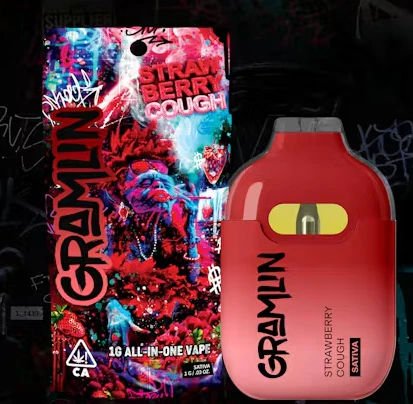 Gramlin - Strawberry Cough AIO 1G Main Image