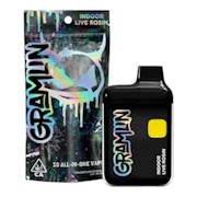 Gramlin | Terp Town | Live Rosin All-In-One Vape | 1g