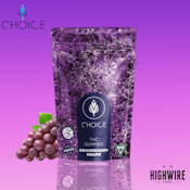 Choice Gummies Granddaddy Grape 100mg (Indica) 