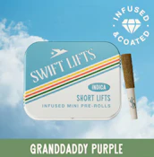 Granddaddy Purple Infused & Kief Coated 5pk Pre-Rolls - 2.5g