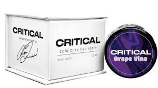 Critical Concentrates - Critical Concentrates-Grapevine-Cold Cure Live Rosin Dab-1g