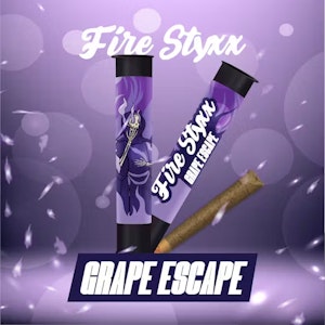 FIRE STYXX - Fire Styxx - Grape Escape 1G Infused Pre-Roll