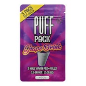 PUFF- Grape Drink- 0.5/2.5g/5pk prerolls