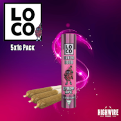 LOCO Grape Ape Diamond Infused Preroll Pack (5x1g)