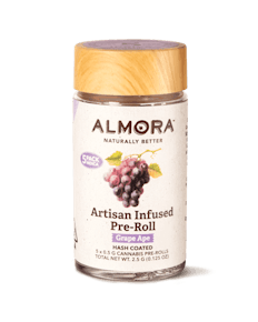 Almora Farm | Infused Pre Roll | Grape Ape | .5g | 5pack