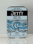 Jetty .5g Grape Ape X Mule Fuel Live Resin Infused Pre-Roll 5pk 36%