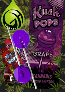 GH LABS - Kush Pop - Grape 100mg