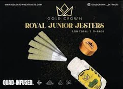 Royal Junior Jesters | Very Berry | Quad Infused Tarantula 5pk | 3.5g