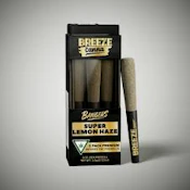 Breeze Canna | Blackberry Kush Live Resin Bangers | Infused Preroll 5pk | 3.5g