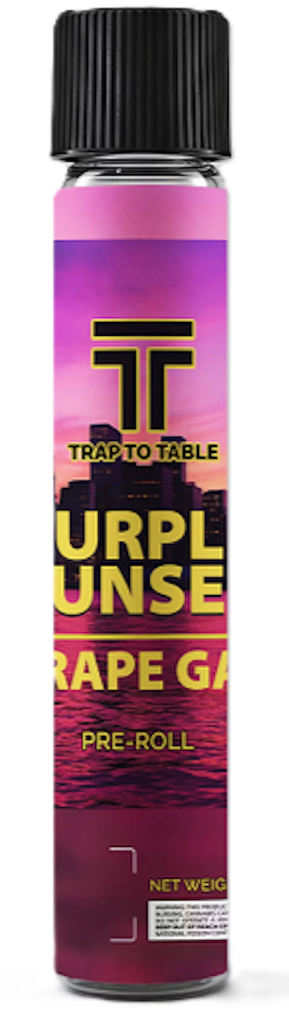 Trap To Table - Trap To Table | Grape Gas | Premium Indoor | Preroll | 1g Main Image