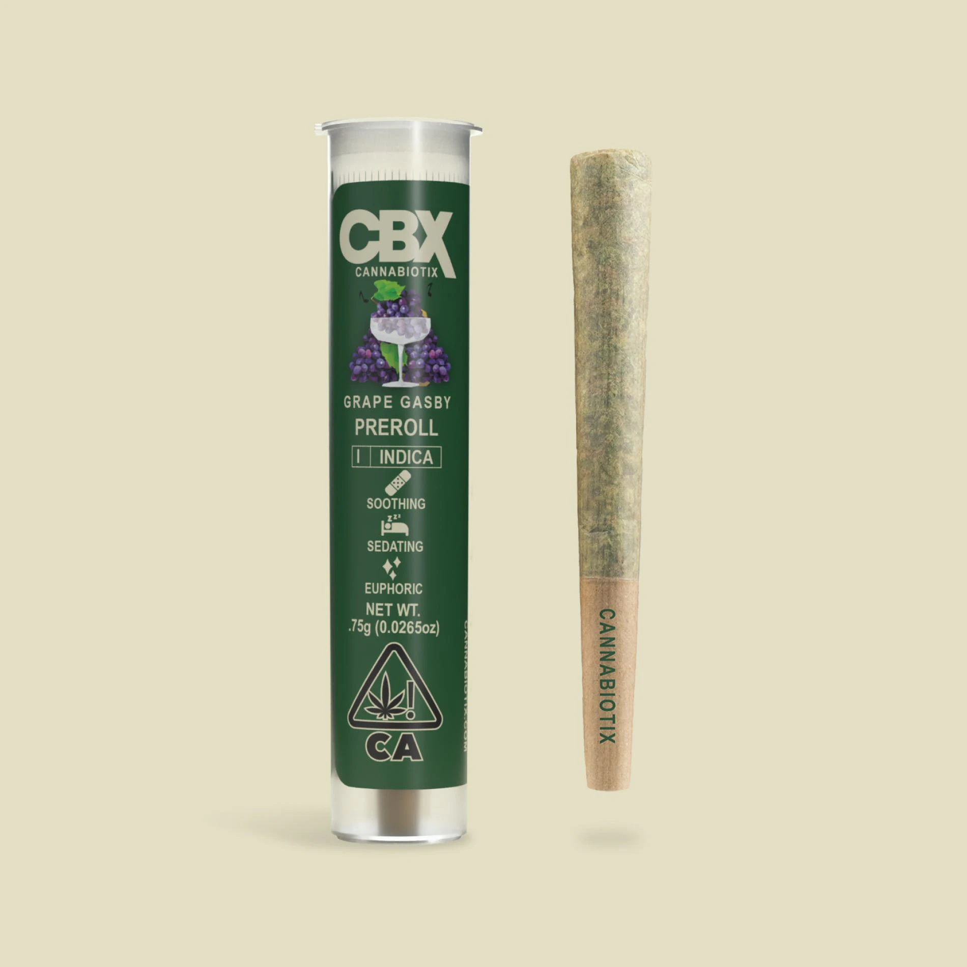 CBX - GRAPE GASBY .75G - CANNABIOTIX Main Image