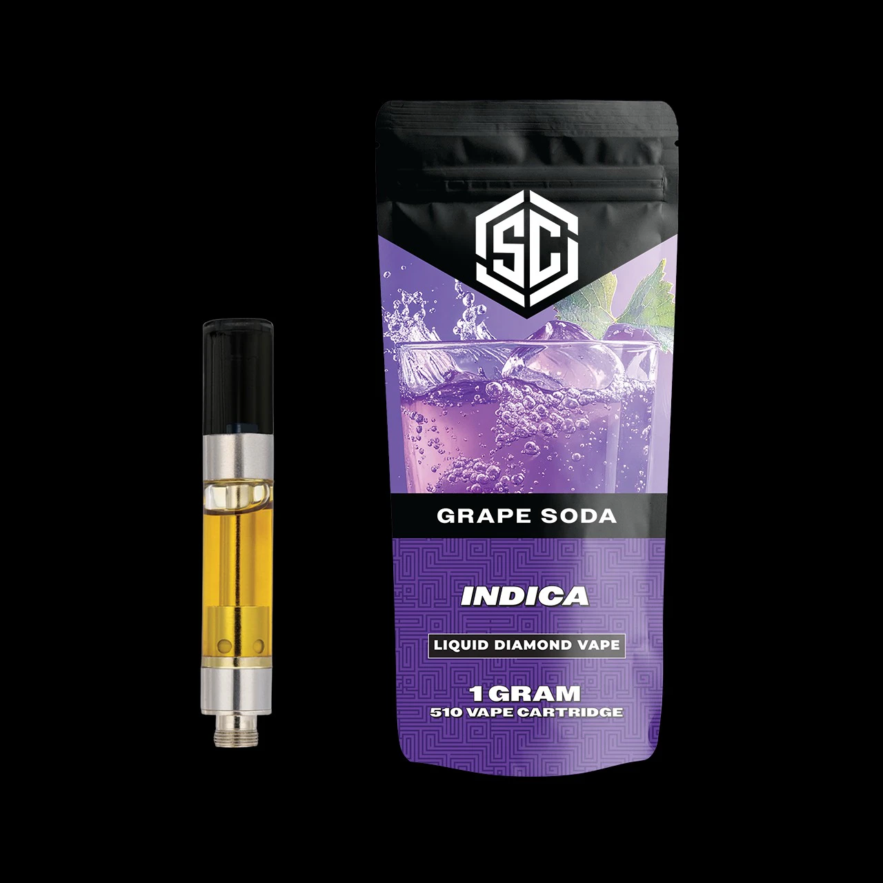 Society C - Grape Soda 5-10 Liquid Diamond Cart Main Image