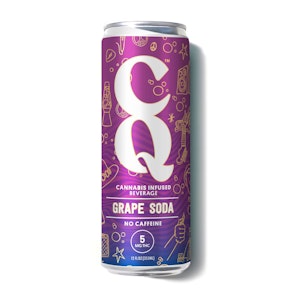 CQ - Grape Soda Infused Beverage - 5mg - CQ