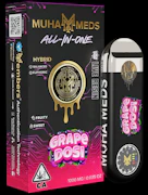 Grape Dosi | Muha Meds | Live Resin Disposable | 1g - Promo
