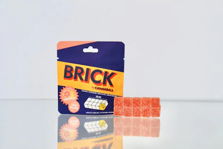 Cannabals - CANNABALS - BRICK - Grapefruit - 100MG - Hybrid - Edible Gummies