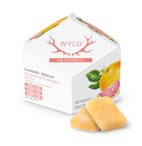 WYLD - Grapefruit Gummies | 10pc 300mg 1:1:1 (THC:CBG:CBC)