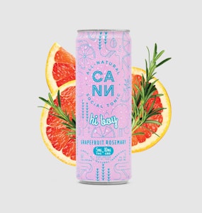 Cann - Cann - Hi Boys - Grapefruit Rosemary - 20mg THC 40mg CBD - 4pk