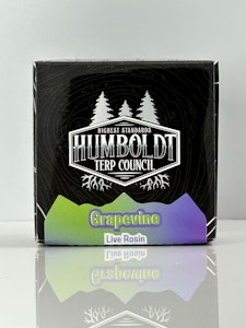 HUMBOLDT TERP COUNCIL - Humboldt Terp Council 1g Grapevine Live Rosin