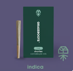 GRASSROOTS (NM) - Kush Mints Shorties 5pk Pre-Rolls - 2g