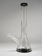 GRAV | Beaker Base Medium Water Pipe | Black