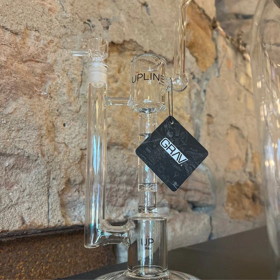 Grav - GRAV | Upline Water Pipe | Clear Main Image