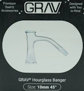 Grav | Hourglass Banger | 10mm 45°