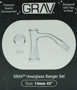 Grav | Hourglass Banger Set | 14mm 45°