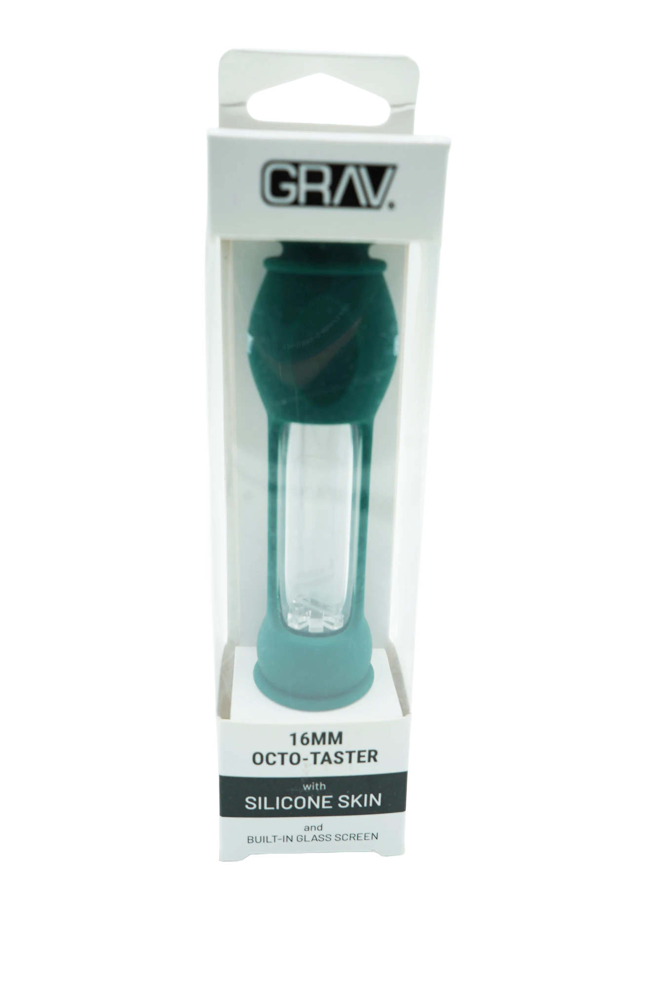 Grav - GRAV | 16mm | Octo-Taster w/ Silicone | Green | 1ct Main Image