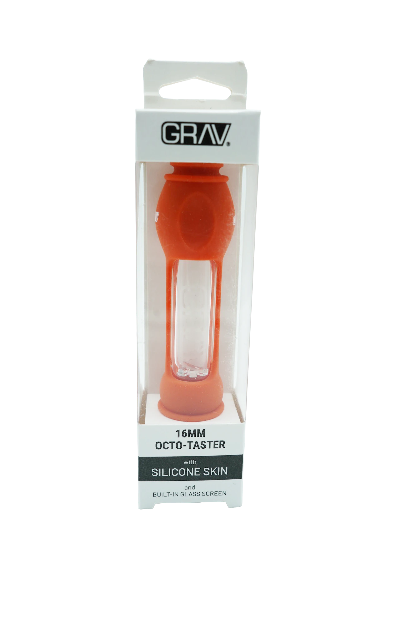 Grav - GRAV | 16mm | Octo-Taster w/ Silicone | Orange | 1ct Main Image