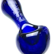 Grav - Classic Spoon Blue Hand Pipe