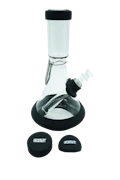 GRAV | Deco Beaker with Silicone | Black