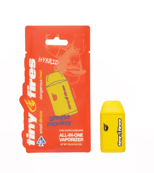 Tiny Fires - Tiny Fires - Grease Monkey - 1g All-In-One Vape Main Image