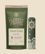 Florist Farms | Green Crack | Rechargeable Vape | 1 g