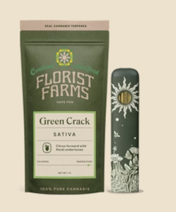 FLORIST FARMS - Florist Farms | Green Crack | Rechargeable Vape | 1 g