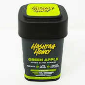 Green Apple - Gelatti (H) 10pk x 10mg - 100mg THC - Live Resin - Gummies - Hashtag Honey