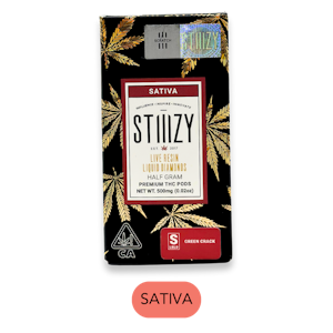 STIIIZY - Stiiizy - Liquid Diamonds - Green Crack - Vape Pod - 0.5g