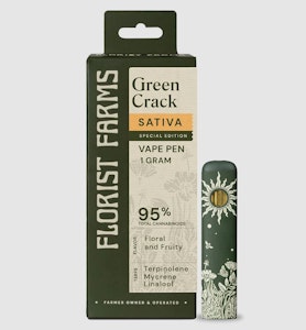 Florist Farms - Florist Farms - Green Crack - 1g Rechargable - Vape