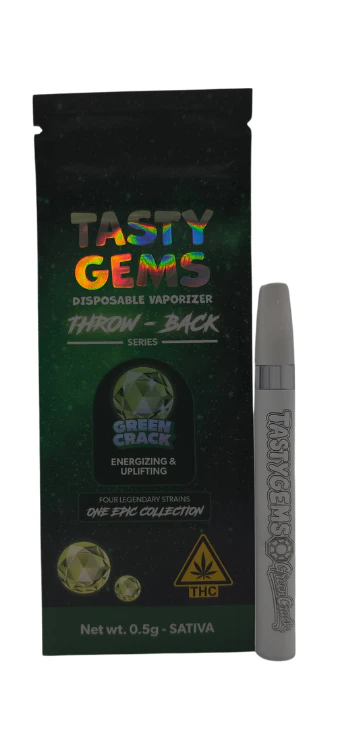 Tasty Gems - Green Crack-.5g Disposable-Tasty Gems Main Image