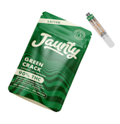 Jaunty- Green Crack - 1g vape cartridge