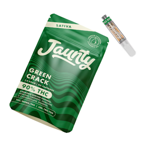 JAUNTY - Jaunty- Green Crack - 1g vape cartridge