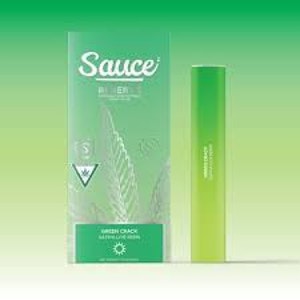 SAUCE ESSENTIALS - Sauce Live Resin - Green Crack - 1G Disposable