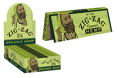ZIG ZAG - Zig Zag Green Organic Hemp Papers ND $2
