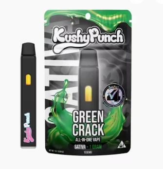 Kushy Punch - 1G Kushy Punch Vape - Green Crack Main Image