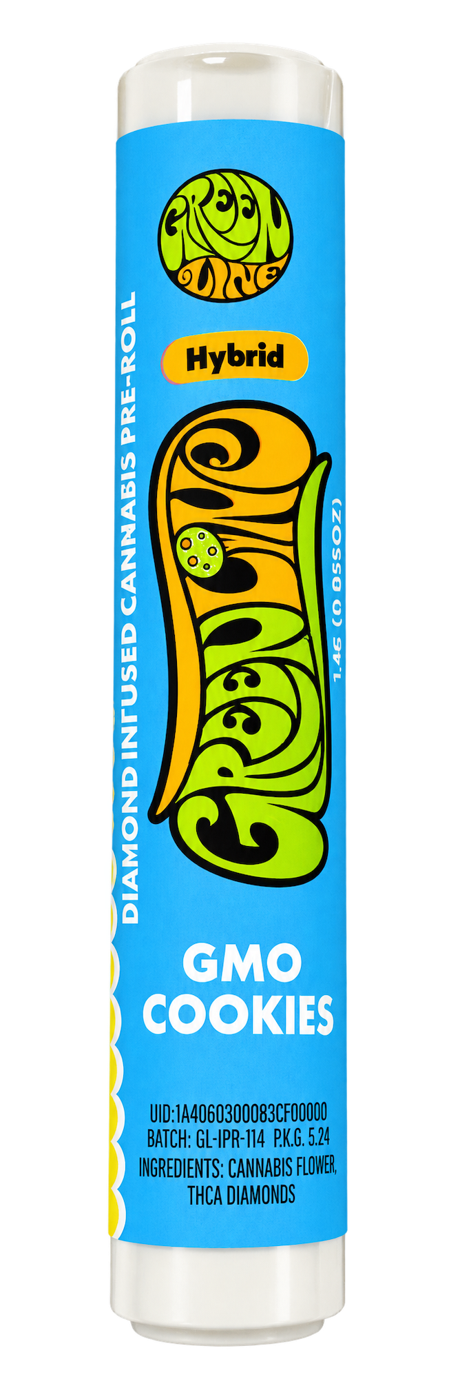 Greenline | GMO Cookies | Diamond Infused | Single