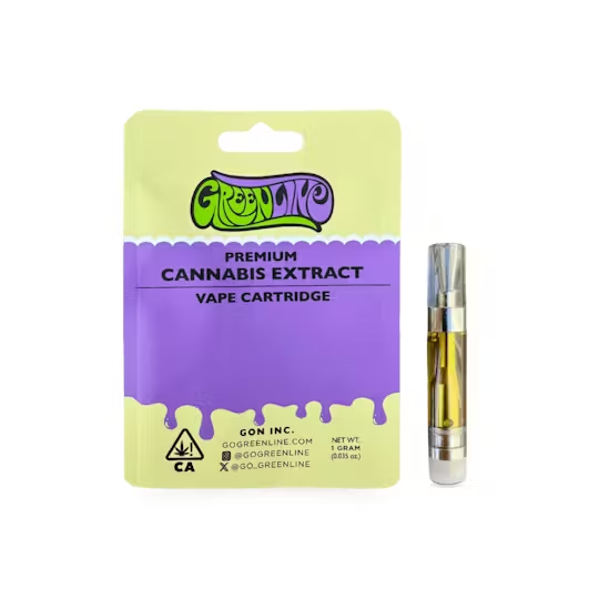 Greenline | Grand Daddy Purple | Cartridge
