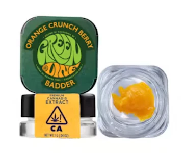 GREEN LINE - Greenline - Badder - 1g - Orange Crunch Berry