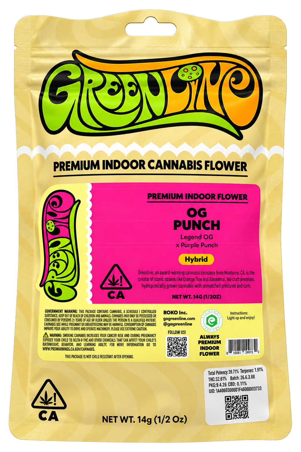 Greenline | OG Punch | 14g