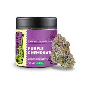 GREEN LINE - Greenline - Purple Chemdawg - 1/8th - 3.5G - Indoor