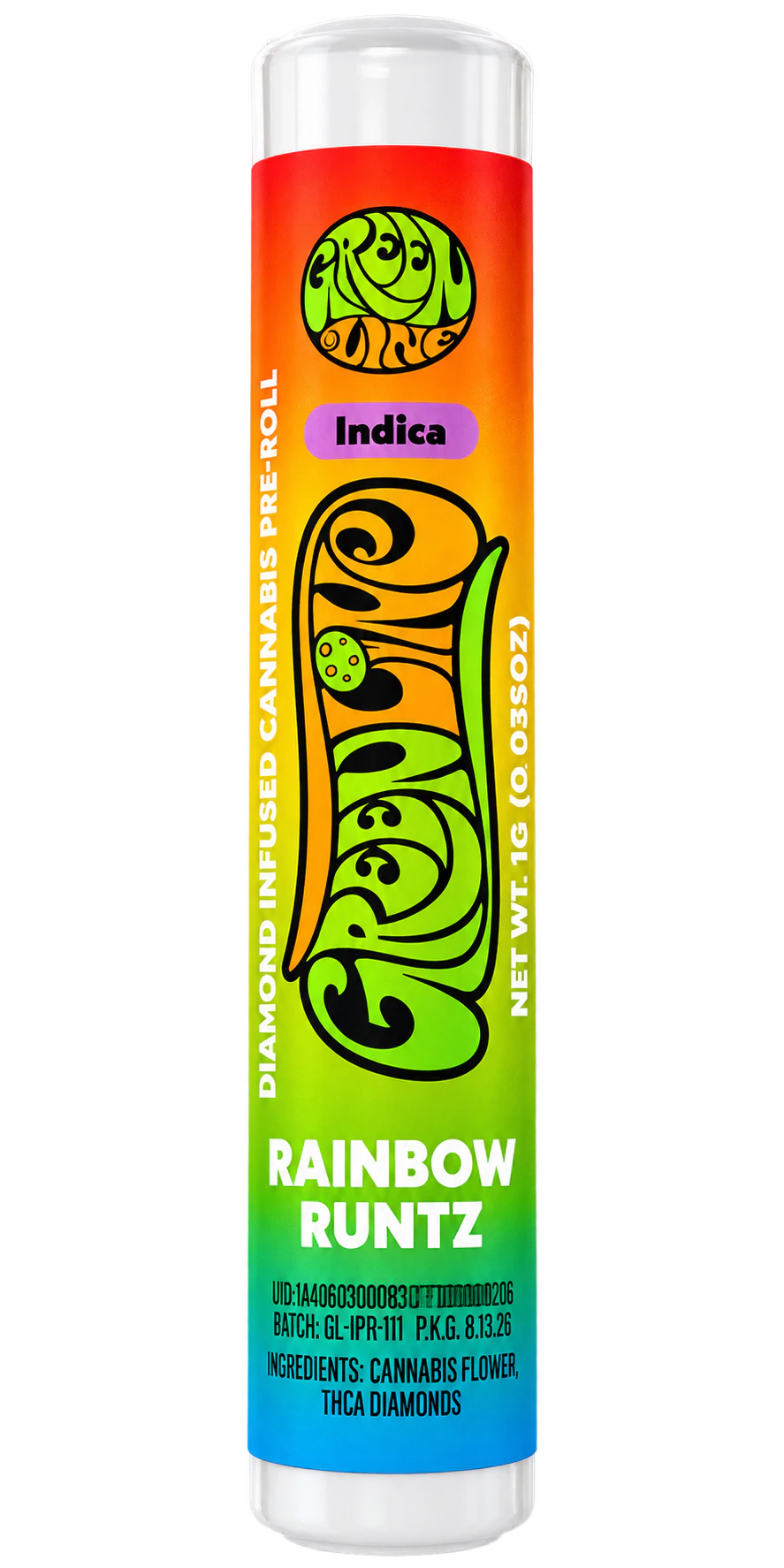 Greenline - Greenline | Rainbow Runtz | Diamond Infused | Single Main Image